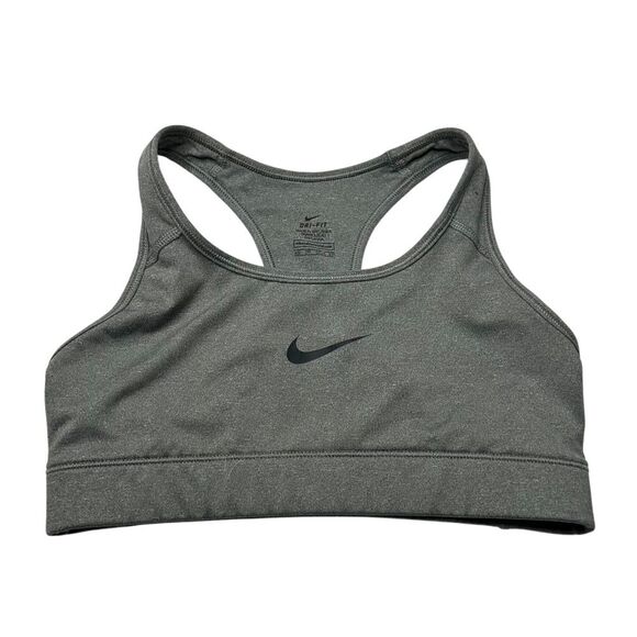 Nike Women's Gray Grey Unlined Sports Bra XS - Picture 1 of 4